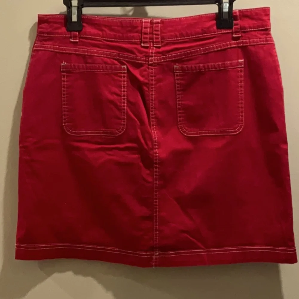 KAREN KS SCOTT three 3️⃣ shots khaki, black and red skirts size 6